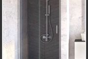 Shower door chrome Exo