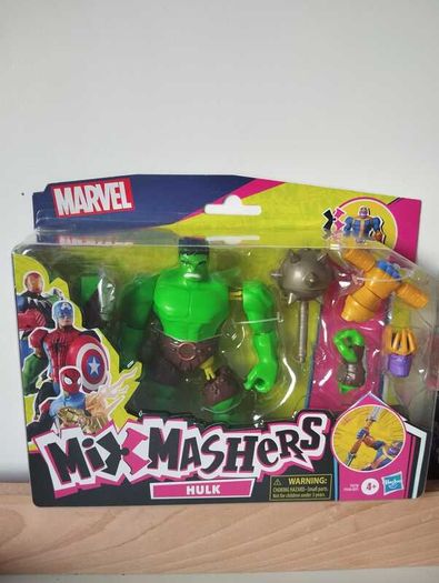 Marvel MixMashers Hulk & Wolverine Figure Lot