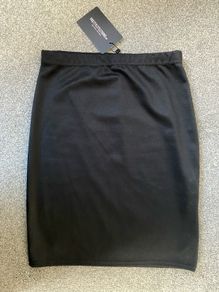black tight skirt