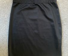 black tight skirt