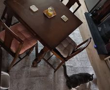 Extending Solid Wood Dining Table in excellent condition