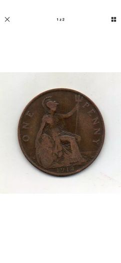 Great Britain One Penny 1918