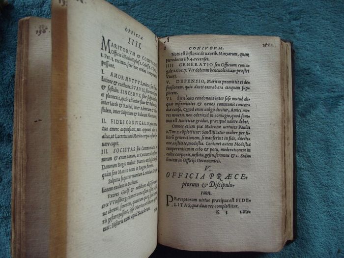 Regulae Vitae, Virtutum Descriptiones Methodicae - David Chytraeus - Published By Witebergae 1565