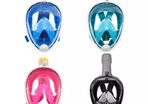 Full Face Diving Mask Detachable Dry Summer Snorkeling Diving Mask Swimming Training Scuba Anti-fog Under Water Snokel