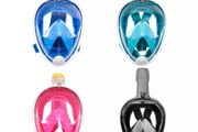 Full Face Diving Mask Detachable Dry Summer Snorkeling Diving Mask Swimming Training Scuba Anti-fog Under Water Snokel