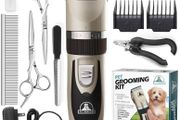 NEW SALE | Professional Dog Grooming Kit - Rechargeable, Cordless Pet Grooming Clippers &amp; Complete Set of Dog Grooming Tools