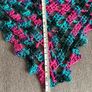 Crochet bamboo yarn shawlette Image 7