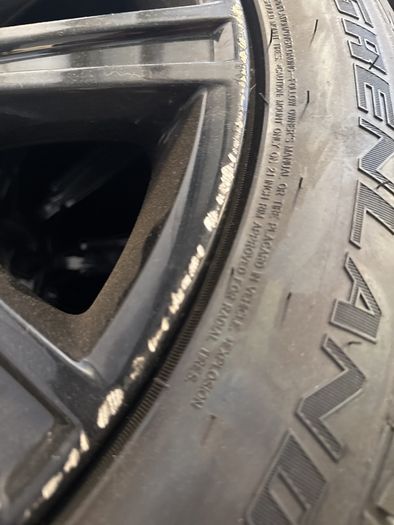 21" Range Rover Sport black edition wheels and tyres