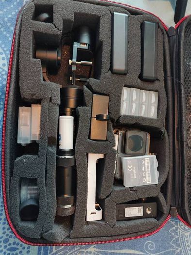 4k YI action camera and gimbals vloger kit