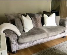 Sofa and swivel Chair