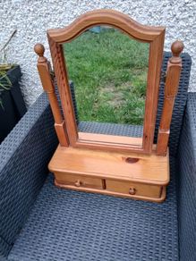 Beautiful Pine Mirror, 2 Draws