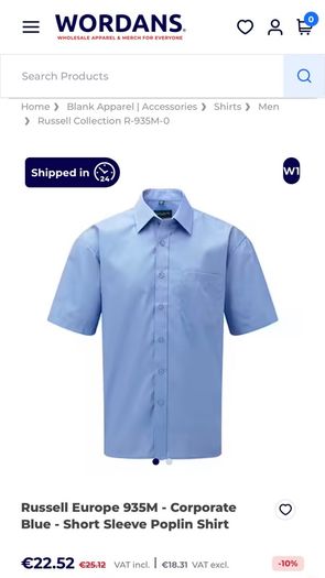 Mens shirt