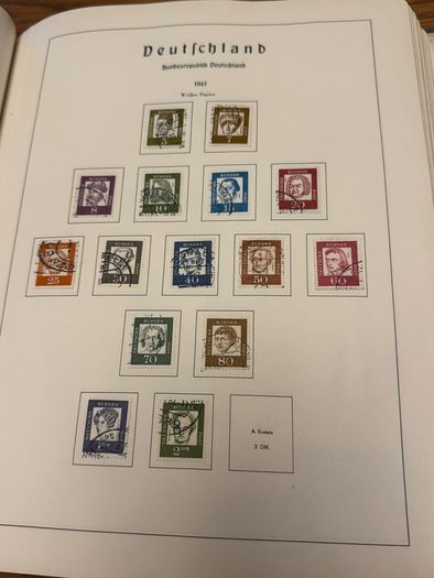 Stamp album GERMANY
