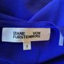 Diane Von Furstenberg royal blue Wrap Dress Image 3