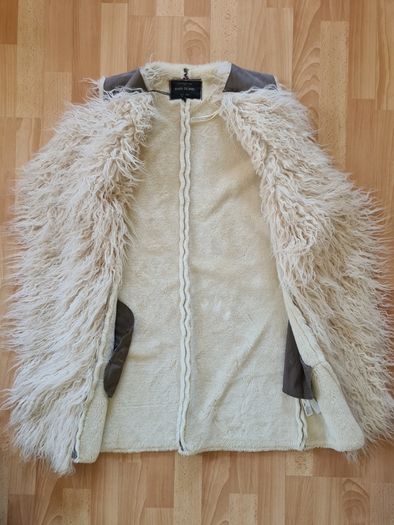 River Island faux fur longline Gilet Vest
