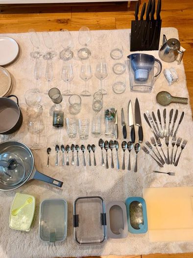 Complete Kitchen Bundle Tefal, Pyrex, Brita, Cookware, Dinnerware & Glassware 290