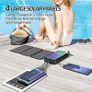 43800mAh Solar Power Bank Fast Qi Wireless Charger for iPhone 12 Samsung Huawei Xiaomi Poverbank PD 20W Fast Charging Powerbank Image 5