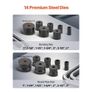 Manual Bending Machine, Pipe Tube Bender with 14 Bending Dies, 200 Heavy-Duty Bending Tool for Copper Aluminum Iron Pipes Image 3
