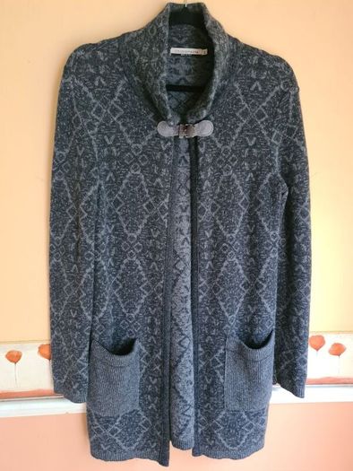 womens CHIARAMENTE 70% wool cardigan Size Small MADE IN ITALY