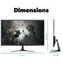 Gaming monitor electriQ 27 Inch 1440p 180Hz IPS Image 2