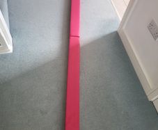 Gymnastics balance beam
