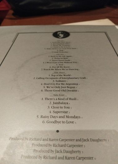 the carpenters vinyl