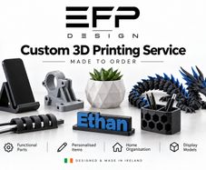 Custom 3D Printing Service | Made to Order | EFP Design