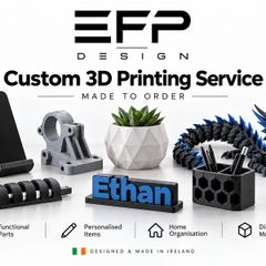 Custom 3D Printing Service | Made to Order | EFP Design