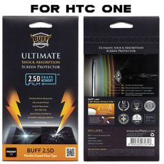 Buff HTC ONE Shock absorption Screen protector film free postage