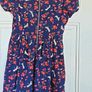 Louche Oriental Bird Dress Size 10 Image 3