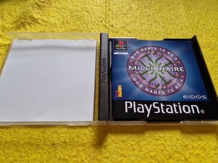 Whi wants to be a millionaire PlayStation1 ps1 PlayStation2 ps2 games Original