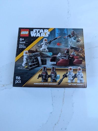 100% Lego 75449 Siege of Mandalore Battle Pack