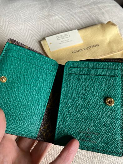 Louis Vuitton "Marie" Compact Monogram Wallet - As New