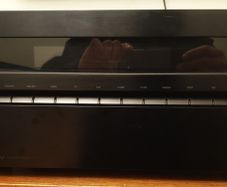 Onkyo TX-NR3009 With Onkyo speakers and speakers stands