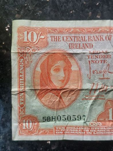 1945 ten shillings