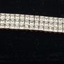 Vintage sterling silver tennis bracelet Image 4