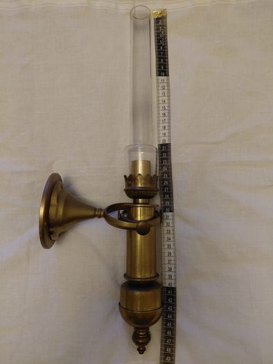 vintage Marine boat lamp with swing
