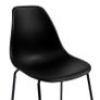 3 Piece Bar Set Plastic Black Image 2