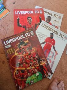 Liverpool FC Magazines x 4