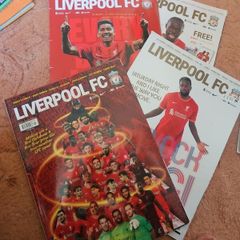 Liverpool FC Magazines x 4