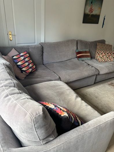 L-shaped sofa