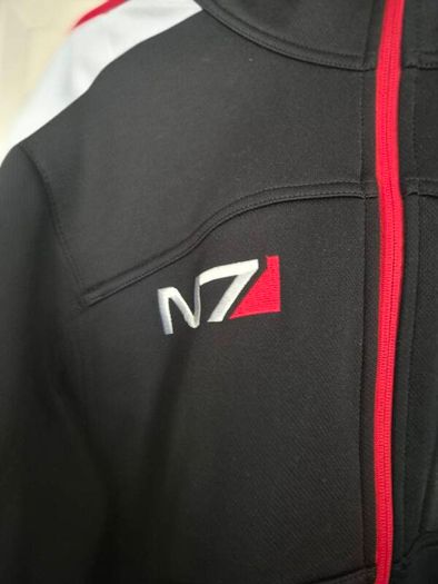 Mass Effect Bioware Hoodie Mens Size XL Black