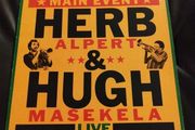 Herb Alpert Hugh Masekela lp Main event live