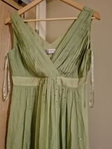 beautiful new designer 100% silk dress