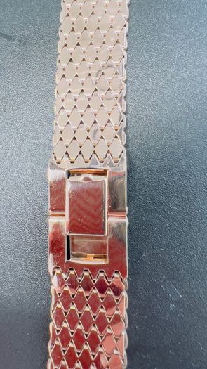 Gold watch bracelet
