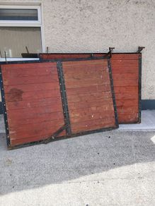 wooden heavy duty gates