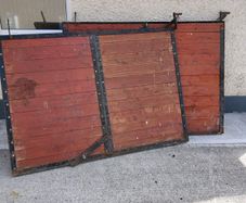 wooden heavy duty gates
