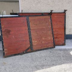 wooden heavy duty gates
