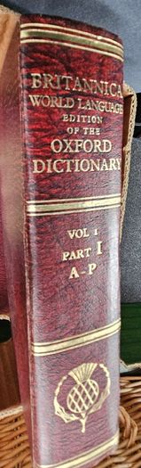 2 Vols Britannica Dictionary Set