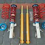 Ford Focus Mk2 C-max Mazda 3 Volvo C30 S40 V50, COBRA Height Adjustable COILOVERS Image 2